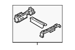 5WA802225 - Body: Mount Assembly for Volkswagen Image