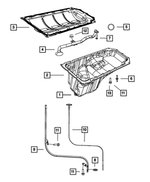 4792990AD - : Oil Pickup Tube for Chrysler: 300 | Dodge: Charger, Magnum Image