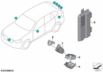 66535A0F6D7 - Distance Systems, Cruise Control: Surround View Camera for BMW Image