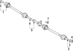 49601JI000 - Suspension: Axle Assembly for Hyundai Image