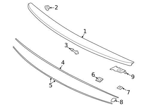 Spoiler for 2017 Hyundai Sonata #0