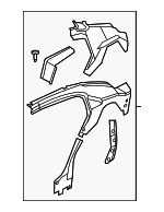 4389524AB - Body: Inner Panel Assembly for Chrysler: 200, Sebring | Dodge: Avenger Image