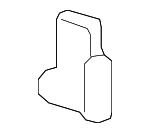 91402SJCA00 - Body: Hinge Plate for Honda: Ridgeline Image