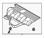 LFG1102F0C - : Engine Cover for Mazda: MX-5 Miata Image