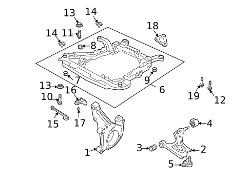 Suspension Components for 2005 Saab 9-5 #0