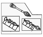 3QF501203A - Universals &amp; Rear Axle: Axle Assembly for Volkswagen: Atlas, Atlas Cross Sport Image