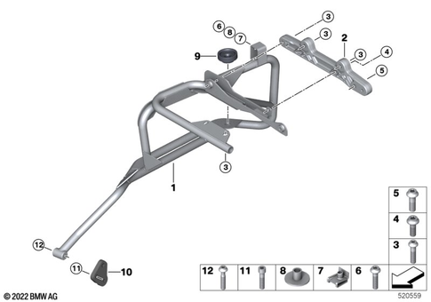Luggage System for 2021 BMW-Motorrad CE #2