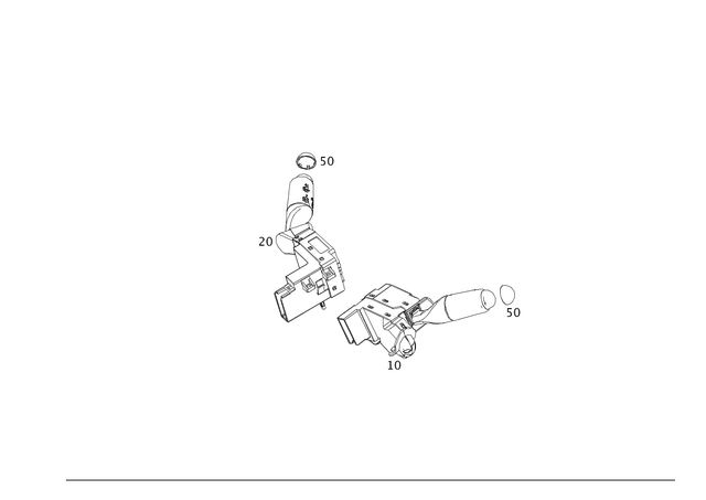 4515450110 - Electrical Equipment and Instruments: Steering Column Switch for Smart Image image