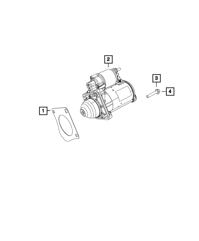 6106311AA - Electrical: Flange Head Screw for Fiat: 500, 500L, 500X | Jeep: Renegade Image