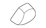 878429FV0B - Electrical: Belt &amp; Retractor Cover for Nissan Image