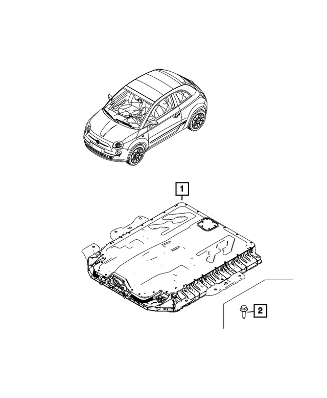 68690797AA - High Voltage Powertrain Systems: Bev Battery Kit for Mopar Image