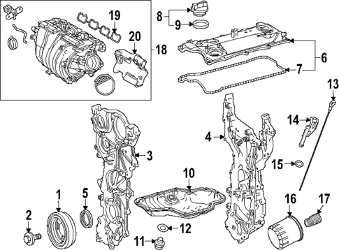 Intake for 2025 Toyota Grand Highlander #0