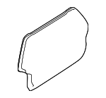 90832EA00A - Body: Weatherstrip for Nissan: Xterra Image