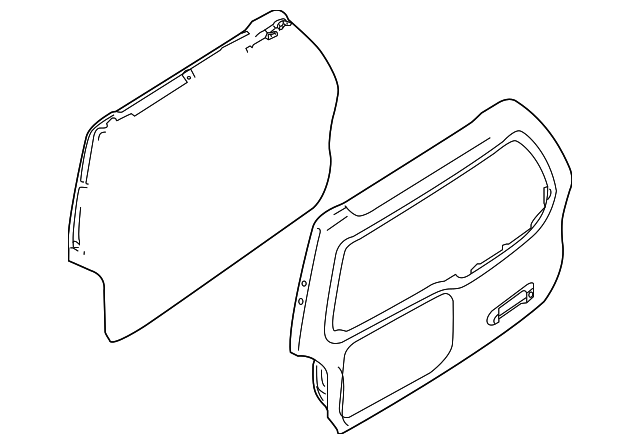 Lift Gate - Nissan (KMA00-9CF0A)