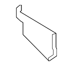 975503E500 - Body: Bumper Cover Guard for Kia Image