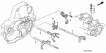90028PB6010 - Transmission - Manual: BOLT, SPECIAL (6X22.5) for Honda Image