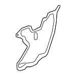 72321TLAA01 - Body: Water Deflector for Honda: CR-V Image