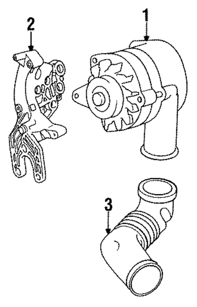 12311715544 - Electrical: Mount Bracket for BMW Image