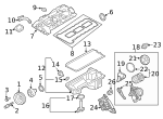 11428637821 - Engine: Oil Filter Housing Gasket for BMW Image
