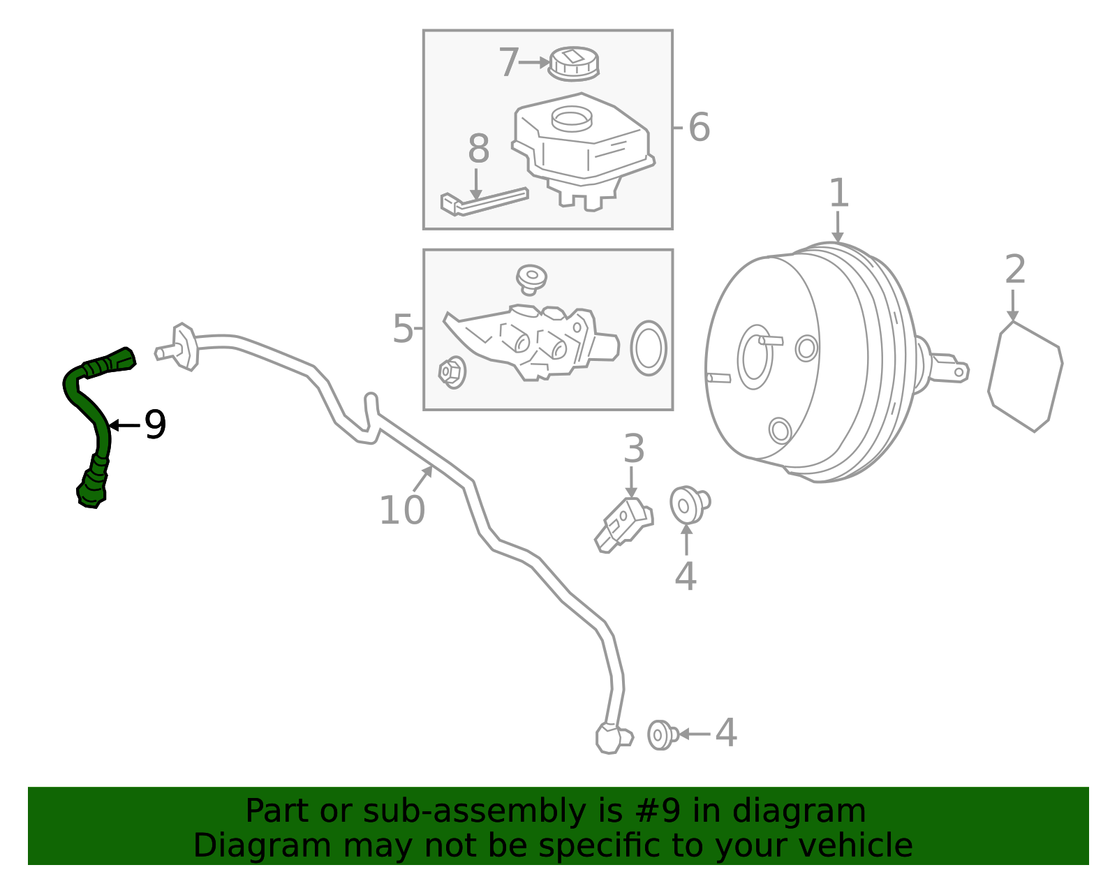 465-430-32-00 - High-Quality Vacuum Hose for AutoNation Parts