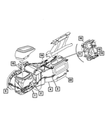 5013739AA - : Heater Housing for Mopar Image