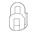 42031FL000 - Fuel System: Pressure Reg Cap for Subaru Image