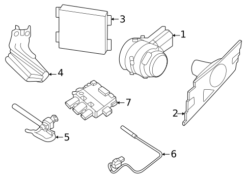 Electrical Components for 2023 Nissan ARIYA #2