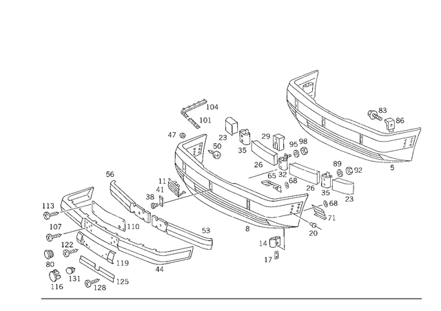 1248850925 - : Trim for Mercedes-Benz Image