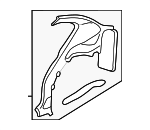 22652750 - Body: Inner Panel for Chevrolet: Classic, Malibu | Oldsmobile: Cutlass Image