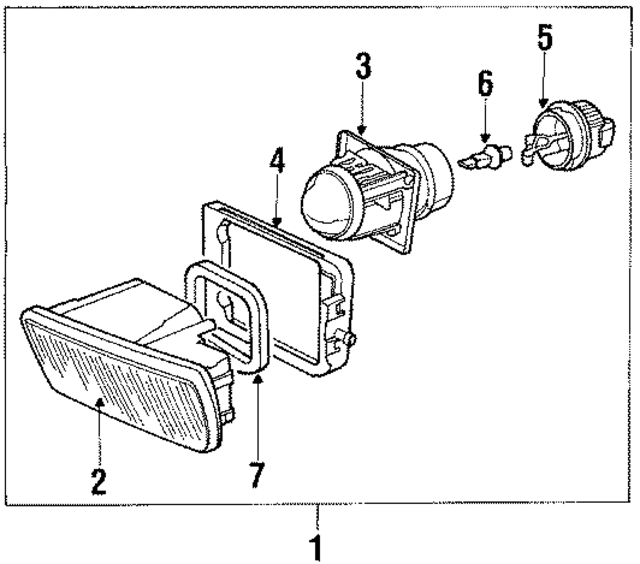 63171379103 - Electrical: Fog Lamp Assembly for BMW Image