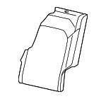 1T3885806QSHN - Body: Seat Back Cover for Volkswagen Image