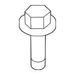 218381C000 - Engine: Rear Mount Mount Bolt for Hyundai Image