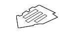9Y0825096 - Body: Rear Cover for Porsche Image