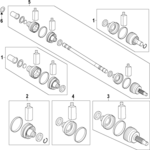 496A4DO000 - Suspension: Outer Boot for Kia: EV9 Image