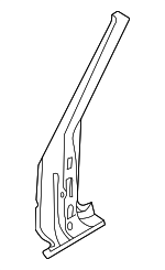 41217022019 - Body: Hinge Pillar for BMW: 323Ci, 325Ci, 330Ci, M3 Image