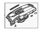 4M8857001SWJB - Body: Instrument Panel for Audi: Q7, Q8, RS Q8, SQ7, SQ8 Image