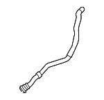 64216951946 - : HVAC Heater Hose for BMW: 1 Series M, 128i, 135i, 325i, 325xi, 328i, 328i xDrive, 328xi, 330i, 330xi, 335d, 335i, 335i xDrive, 335is, 335xi, M3 Image