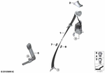 72119137949 - Restraint System and Accessories: Upper Belt Left for BMW: Z4 28i, Z4 30i, Z4 35i, Z4 35is Image image