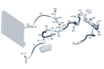 2068309303 - Heating and Ventilation: Refrigerant Line for Mercedes-Benz Image