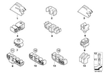 34306764497 - Brakes: Rubber Grommet for BMW Image