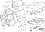 87836763 - : Seat Back Cover for GM Image