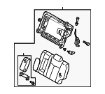 BJ0H57450E43 - Body: Seat Back Assembly for Mazda: Protege Image