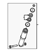 68620430AB - Suspension: Shock for Ram: 2500 Image