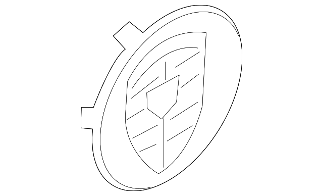 Center Cap - Porsche (9P1-601-147-OB5)