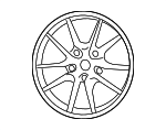 99136276000041 - : Wheel for Porsche: 911 Image