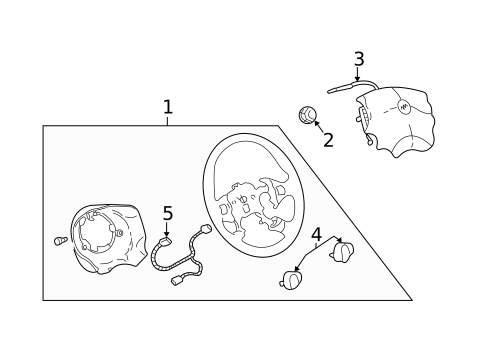 Steering Wheel & Trim for 2006 Buick Rendezvous #0