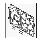 2015-2024 Audi - Fan Shroud