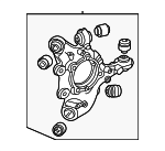 2063506709 - : Knuckle for Mercedes-Benz Image