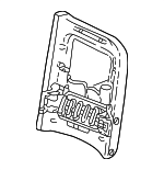 12456652 - Body: Seat Back Frame for Buick: Park Avenue Image