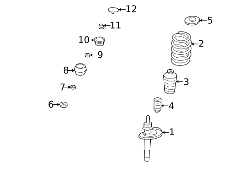 Struts & Suspension Components for 2005 Volkswagen Golf #0